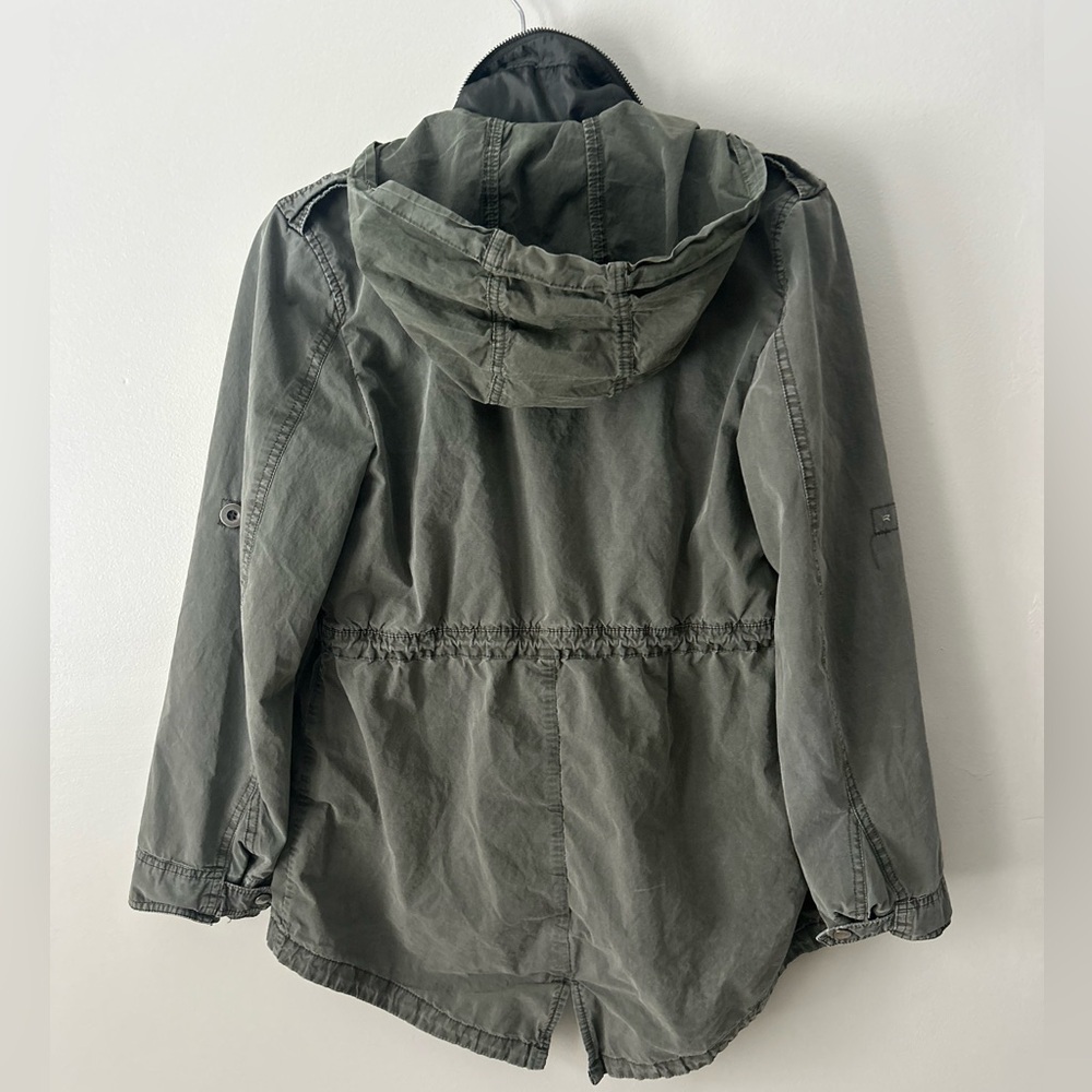 Vintage Levi's Dark Olive Military Jacket - Picture 2 of 5